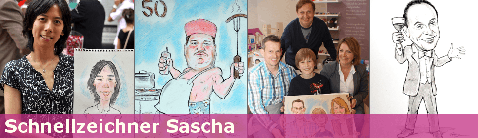 Schnellzeichner Sascha - Beispiele